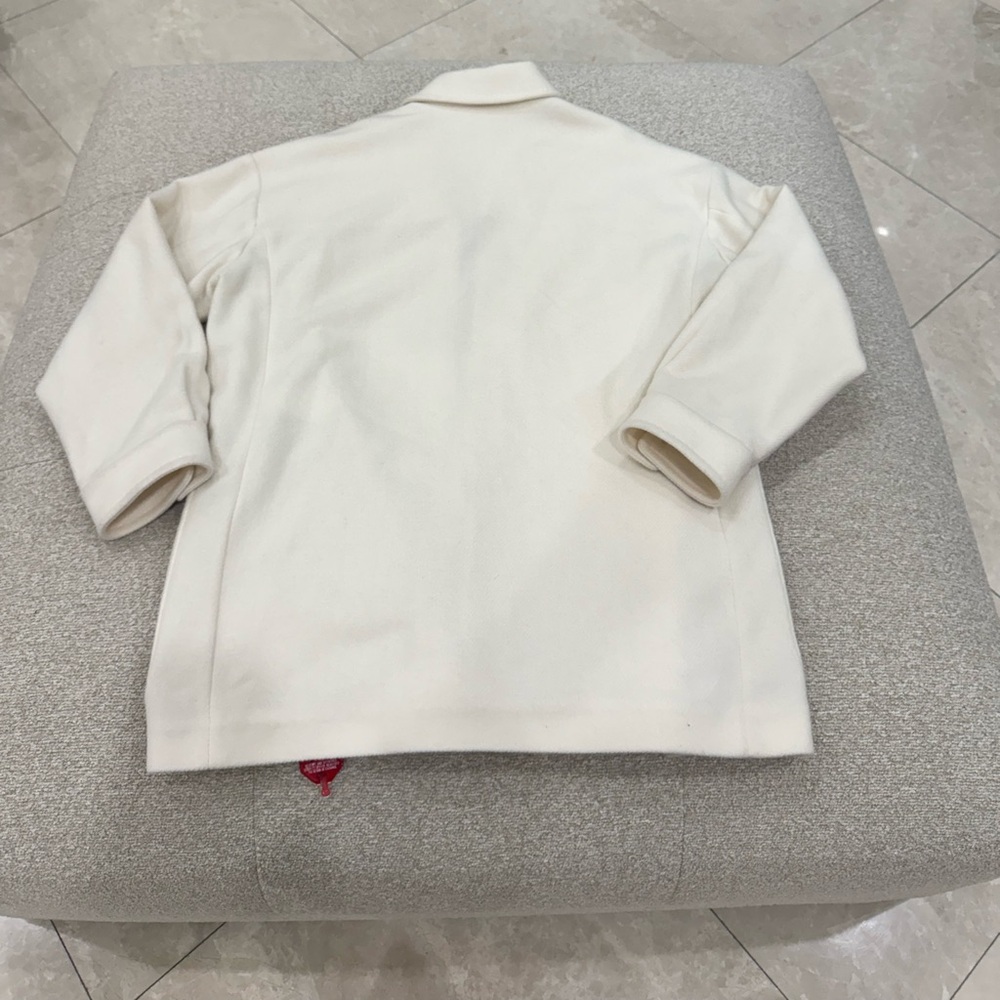 Max Mara Ivory Wool Jacket Coat Eligio Style NWT - Picture 13 of 13